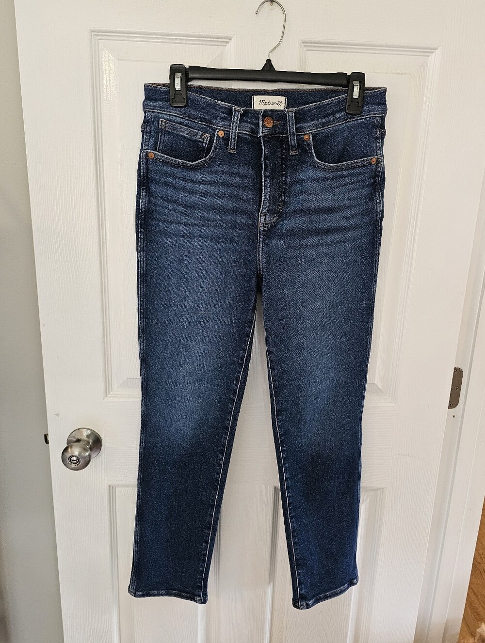 Madewell Stovepipe Straight Leg Jeans 28 Petite 26in Inseam